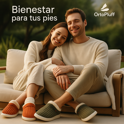 OrtoPluff® Slippers [Alivio  después de un día intenso]