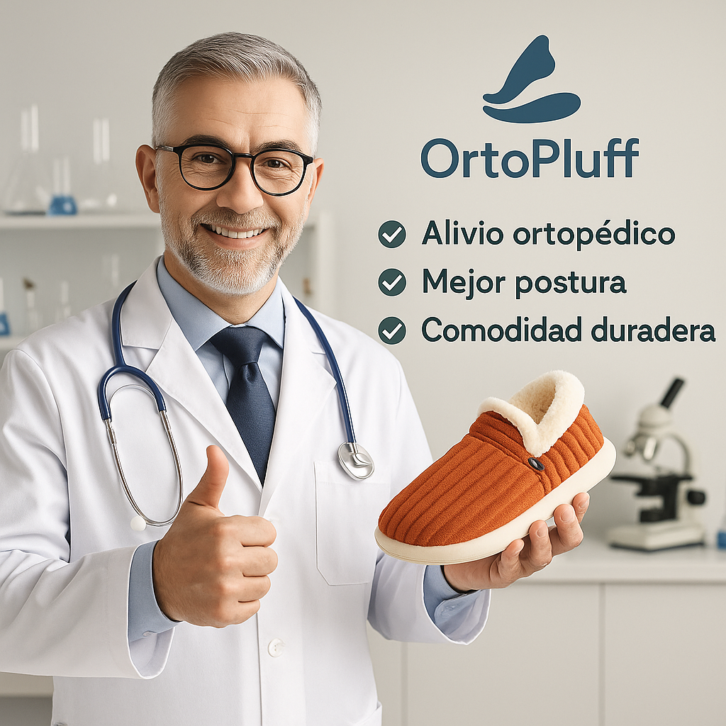 OrtoPluff® Slippers [Alivio  después de un día intenso]