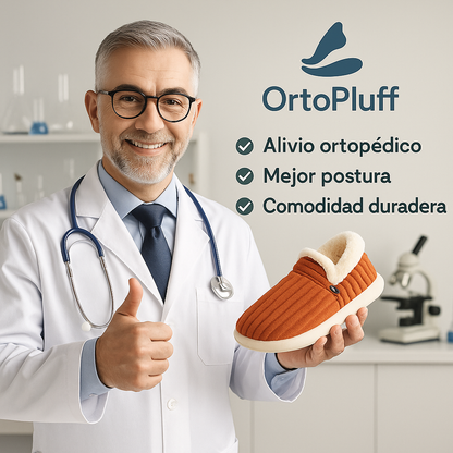 OrtoPluff® Slippers [Alivio  después de un día intenso]