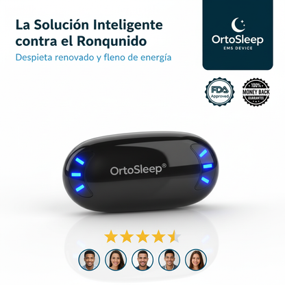OrtoSleep® EMS Device [Detén el ronquido, respira y duerme mejor]