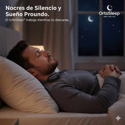 OrtoSleep® EMS Device [Detén el ronquido, respira y duerme mejor]
